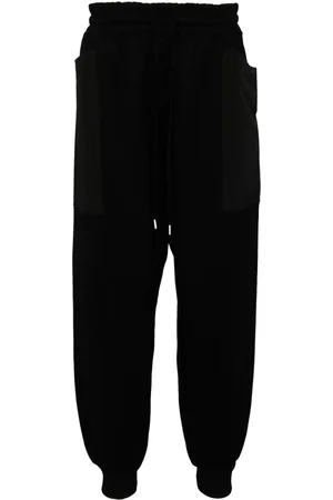 Comme des Garçons Elasticated drawstring waistband pants