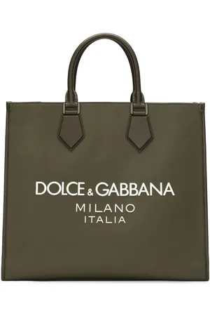Dolce & Gabbana Large logo-print tote bag