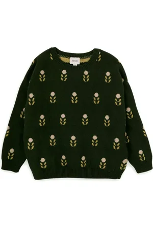 KNOT Patterned intarsia-knit jumper