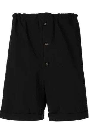Prada Logo-patch cotton shorts