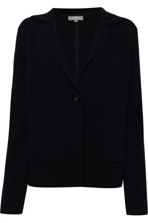 N.PEAL Single breasted cashmere blazer
