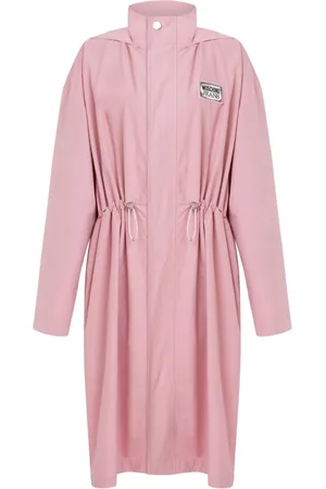 Moschino Logo patch parka