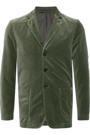 Aspesi Velvet single-breasted blazer