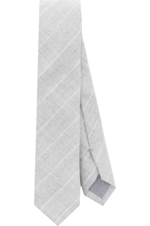 ELEVENTY Striped wool tie