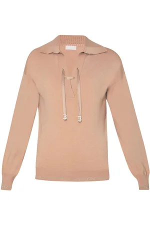 Liu Jo Drawstring-neck detailing jumper