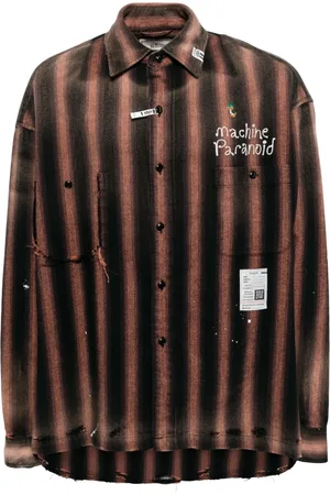 Maison Mihara Yasuhiro Embroidered shirt