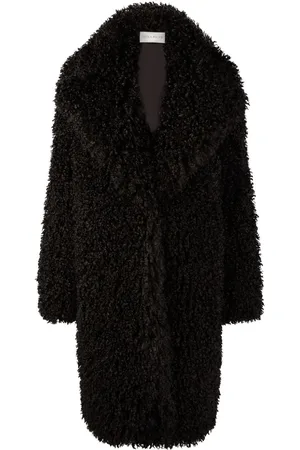 Nina Ricci Faux-fur oversized coat