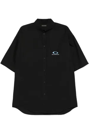 Balenciaga Logo-embroidered shirt