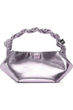 Ganni Bou metallic mini bag
