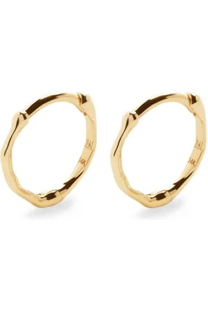 Monica Vinader 14kt yellow Mini Siren Muse earrings