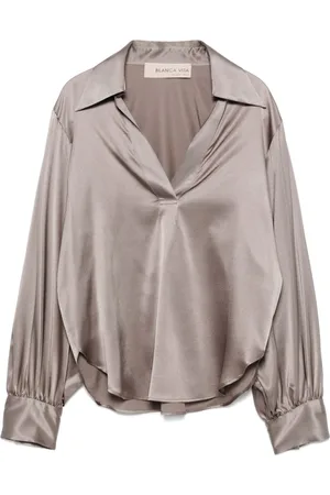 BLANCA Satin blouse