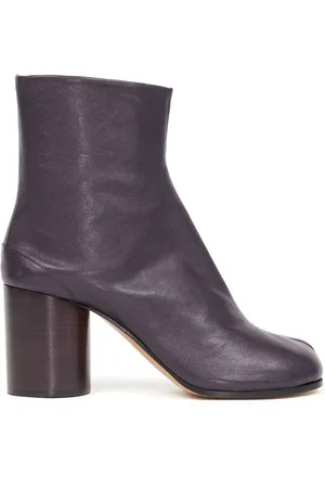 Maison Margiela Tabi 80mm leather ankle boots