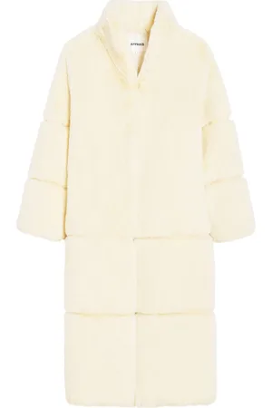 Apparis Sylke V-neck faux-fur coat