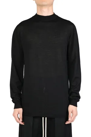 Rick Owens Level Lupetto fine-knit jumper
