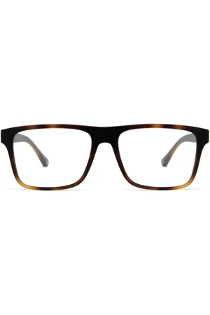Emporio Armani Tortoiseshell-effect glasses