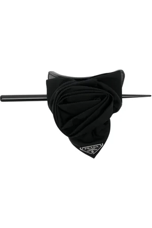 Prada Logo-plaque hair pin