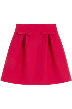 VALENTINO GARAVANI Bow detailing a-line skirt