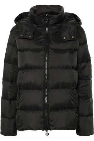 Twin-Set Logo-patch padded jacket
