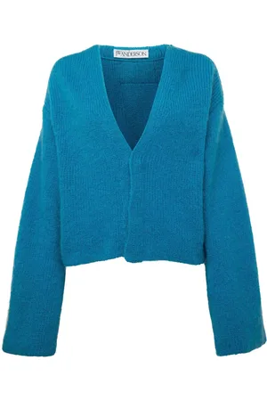 J.W.Anderson Logo-appliqué V-neck cardigan