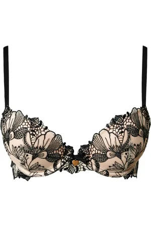 Twin-Set Embroidered tulle push-up bra