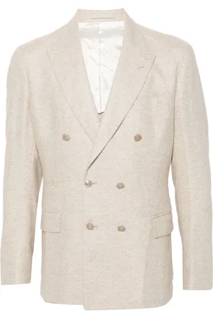 ELEVENTY Mélange-effect blazer