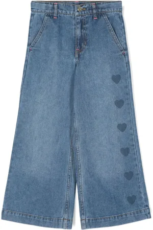 Billieblush Heart-print jeans