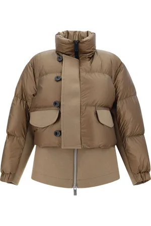 SACAI Layered puffer jacket