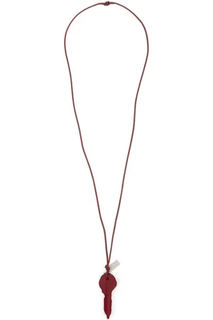 Maison Margiela Candle Waxed key-pendant necklace