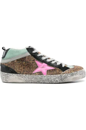 Golden Goose Mid Star double-quarter sneakers