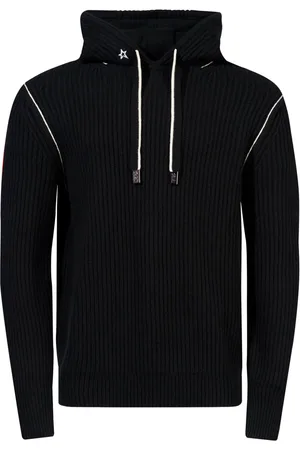 Perfect Moment Ribbed-knit hoodie