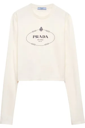 Prada Printed jersey T-shirt