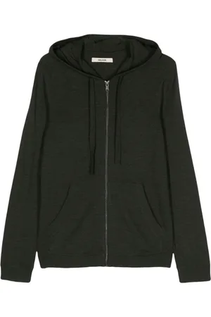 Zadig & Voltaire Zip-up wool hoodie