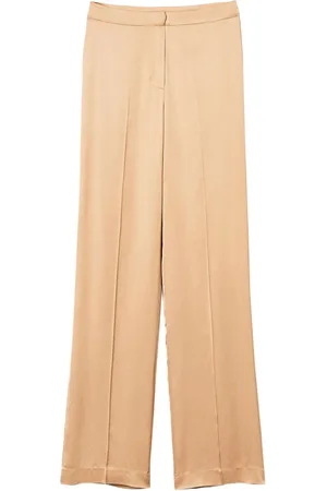 Twin-Set Straight-leg satin trousers