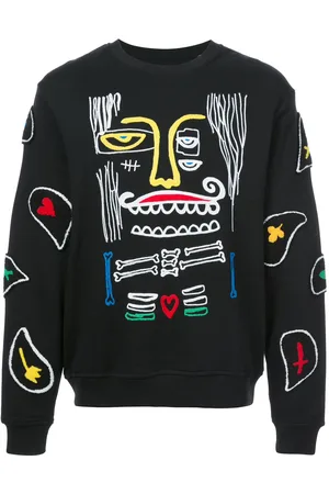 HACULLA Monster paisley patch sweatshirt