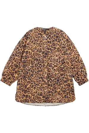 Bimba y Lola Leopard-print padded jacket