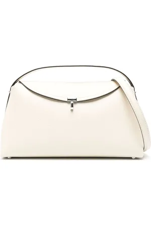Totême T-Lock leather shoulder bag