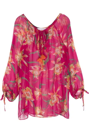 Dior 2000s floral-print blouse