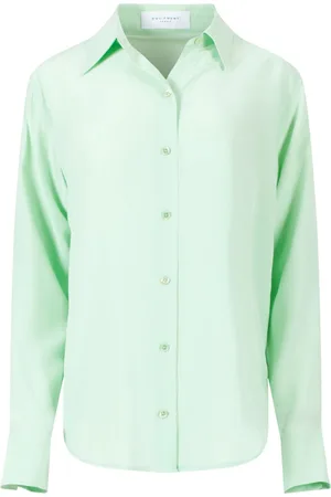 Equipment Essential long-sleeve silk shirt