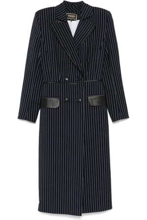 MITILIANE COUTURE Pinstriped coat