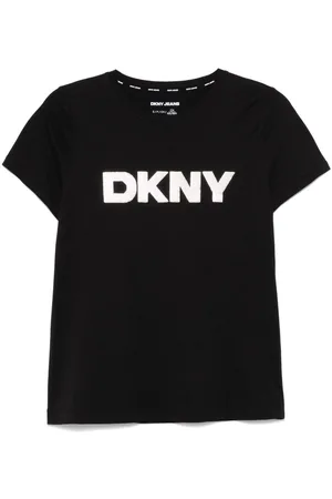 DKNY Sequin-logo T-shirt