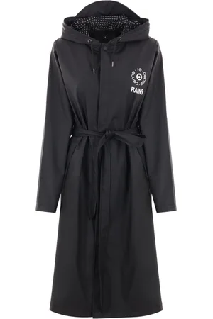 Rains X 10 Corso Como printed belted raincoat
