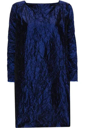 DANIELA GREGIS Crinkled mini dress
