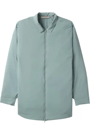 FEAR OF GOD Logo-embossed zip-up shirt jacket