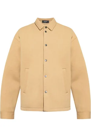 Dsquared2 Logo-embossed cotton shirt jacket