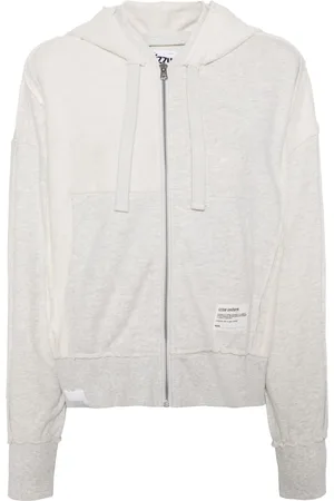 Izzue Logo zip-up hoodie