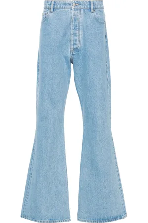 Nanushka Mid-rise bootcut jeans