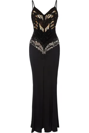 TEMPERLEY LONDON Atlas Strappy maxi dress