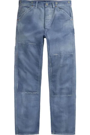 Ralph Lauren Patchwork detail jeans