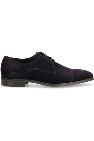 HUGO BOSS Suede derby shoes