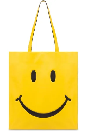 Moschino Smiley leather shoulder bag